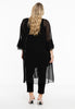 Cardi-blouse frilled VOILE - black  - #3