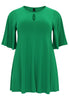 Tunic wide bottom circle sleeve DOLCE - green  - #4