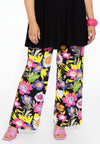 Pantalon HAYFLOWER - black 