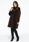 Parka faux fur - brown