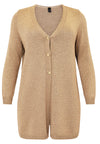 Cardigan GOLD LUREX - gold