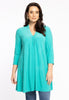 Tunic wide bottom DOLCE - turquoise