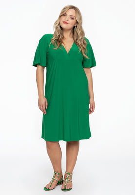 Dress empire V-neck DOLCE - green  - #2