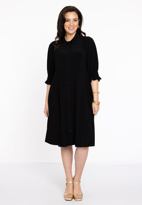 Dress buttoned DOLCE - black  - #2