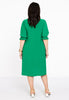 Dress buttoned DOLCE - green  - #3