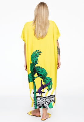 Kaftan-dress TIGER - yellow - #3