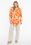 Blouse oversized PALM TREE - orange 