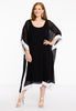 Dress square VOILE - black  - #2