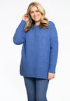 Pullover Round Neck - indigo