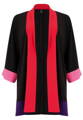 Kimono Colourblocking DOLCE - black  - #4