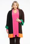 Kimono Colourblocking DOLCE - brown