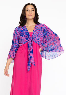 Shrug plisse FIERCE - pink - #1