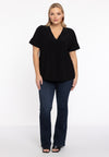 Tunic V-neck DOLCE - black 