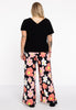 Trousers loose fit HIBISCUS - black  - #3