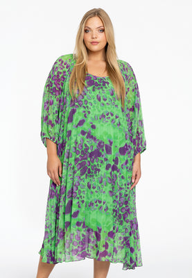 Dress plisse FIERCE - green  - #1