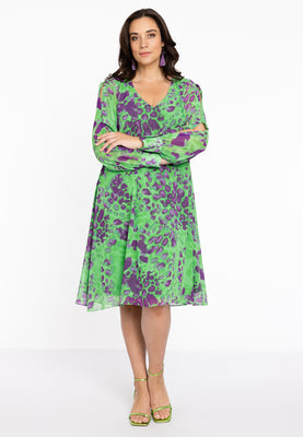 Dress A-line FIERCE - green  - #2