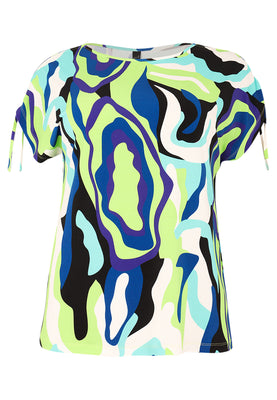 Shirt drawstrings LUMI - light green - #4