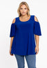 Tunic flare cut out DOLCE - indigo