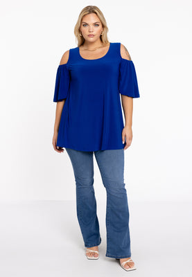 Tunic flare cut out DOLCE - indigo - #2