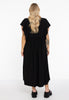 Dress frilled sleeve DOLCE - black  - #3