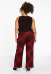 Trousers CHECK - red 