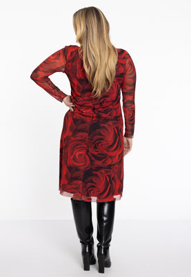 Dress ROSANNA - red  - #3