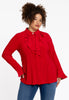 Blouse volant DOLCE - red 