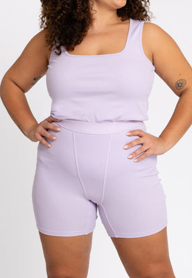 Boxer rib LOUNGE - light purple - #2