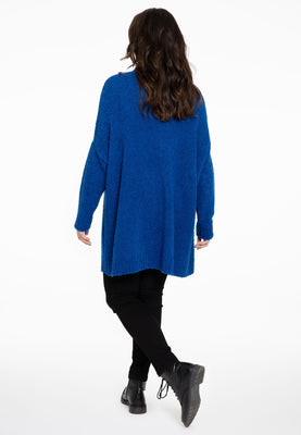 Pullover wide TEDDY - blue - #3