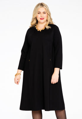 Dress INTERLOCK - black  - #1