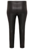 Leggings with coating - black  - #5