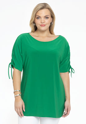 Tunic shoulder strings DOLCE - green  - #1