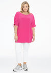 Tunic shoulder strings DOLCE - pink