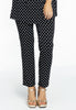 Pencil trousers POLKADOT - black 