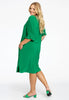 Dress puff sleeve DOLCE - green  - #3