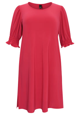 Dress puff sleeve DOLCE - pink - #3