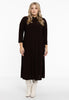 Dress-blouse long DOLCE - brown - #2