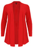 Cardigan short pleated DOLCE - red  - #4