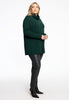 Pullover high neck rib - dark green - #2