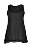 Singlet flare uni VOILE - black  - #4