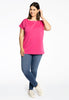 T-shirt cap sleeves COTTON - pink - #2