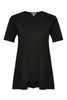 Tunic flare COTTON - black  - #4