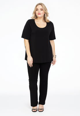 T-shirt A-line DOLCE - black  - #2