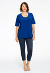 T-shirt A-line DOLCE - indigo