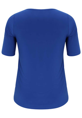 T-shirt A-line DOLCE - indigo - #5