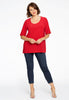 T-shirt A-line DOLCE - red  - #2