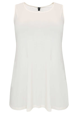 Singlet flare DOLCE - ecru - #4