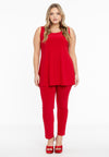 Singlet flare DOLCE - red 