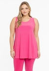 Singlet flare DOLCE - pink