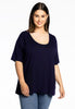 T-shirt A-line VISCOSE - blue